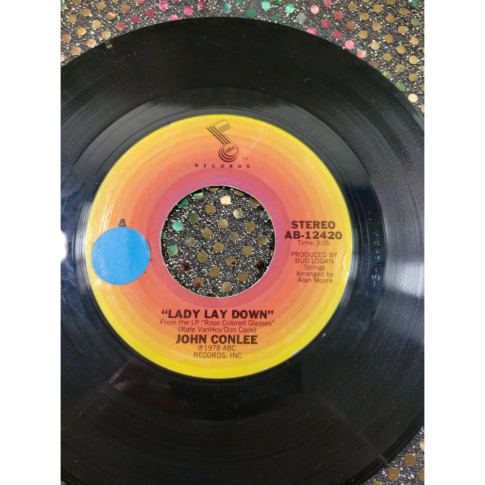 1978 John Conlee: Something Special/ Lady Lay Down [VG+] 45 RPM 7" vinyl  M2‎